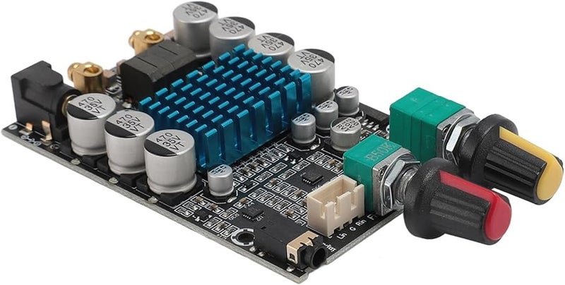 Digital Subwoofer Amplifier Board 100W High Performance Power Module DIY Speaker Black - Image 1